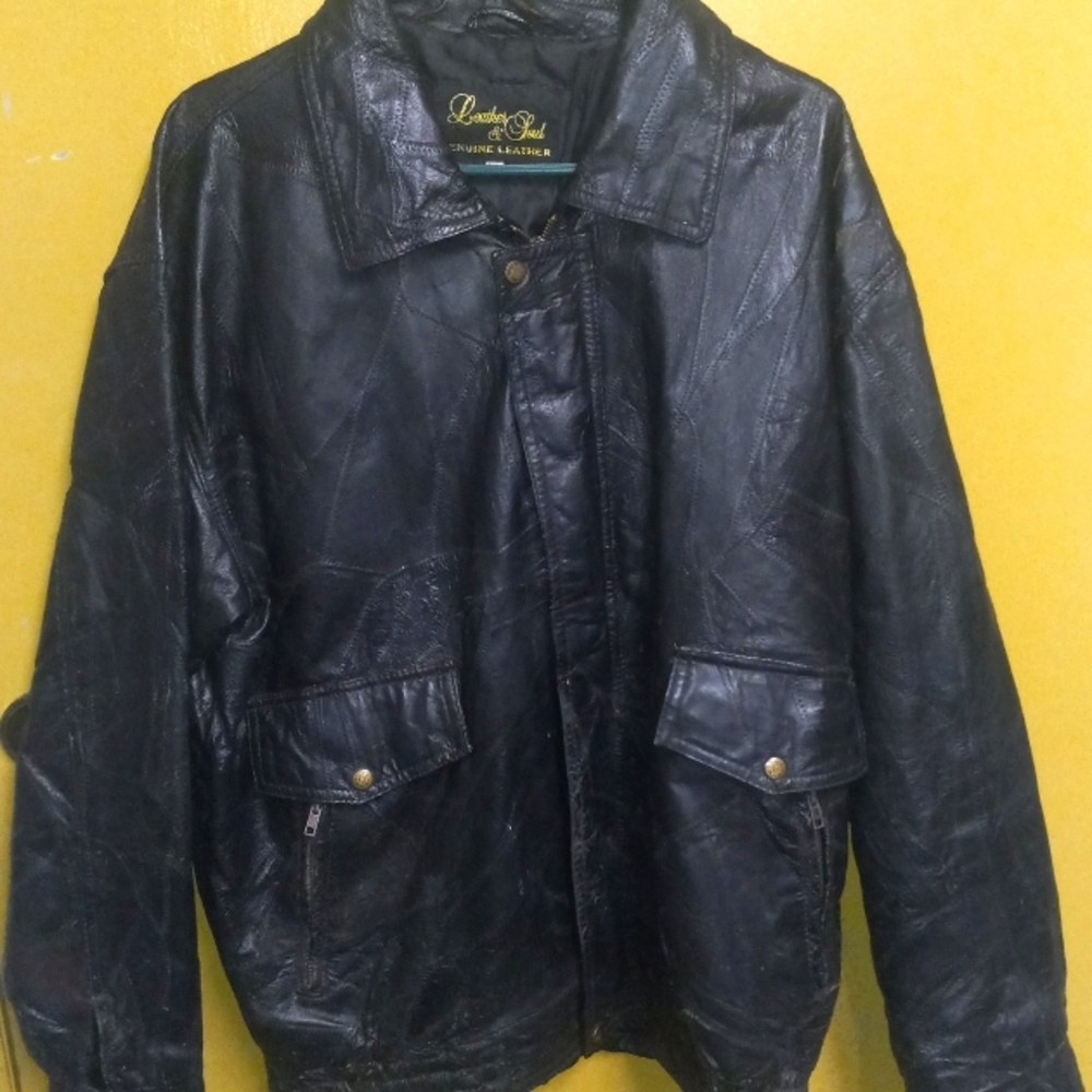 Leather & Soul genuine leather coat